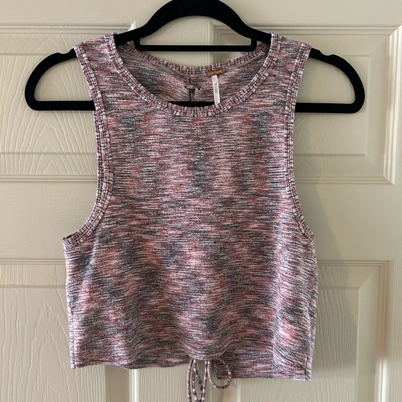 Free People Women's Best of Us Sweater Tank in Onyx Blossom Combo - Picture 4 of 6